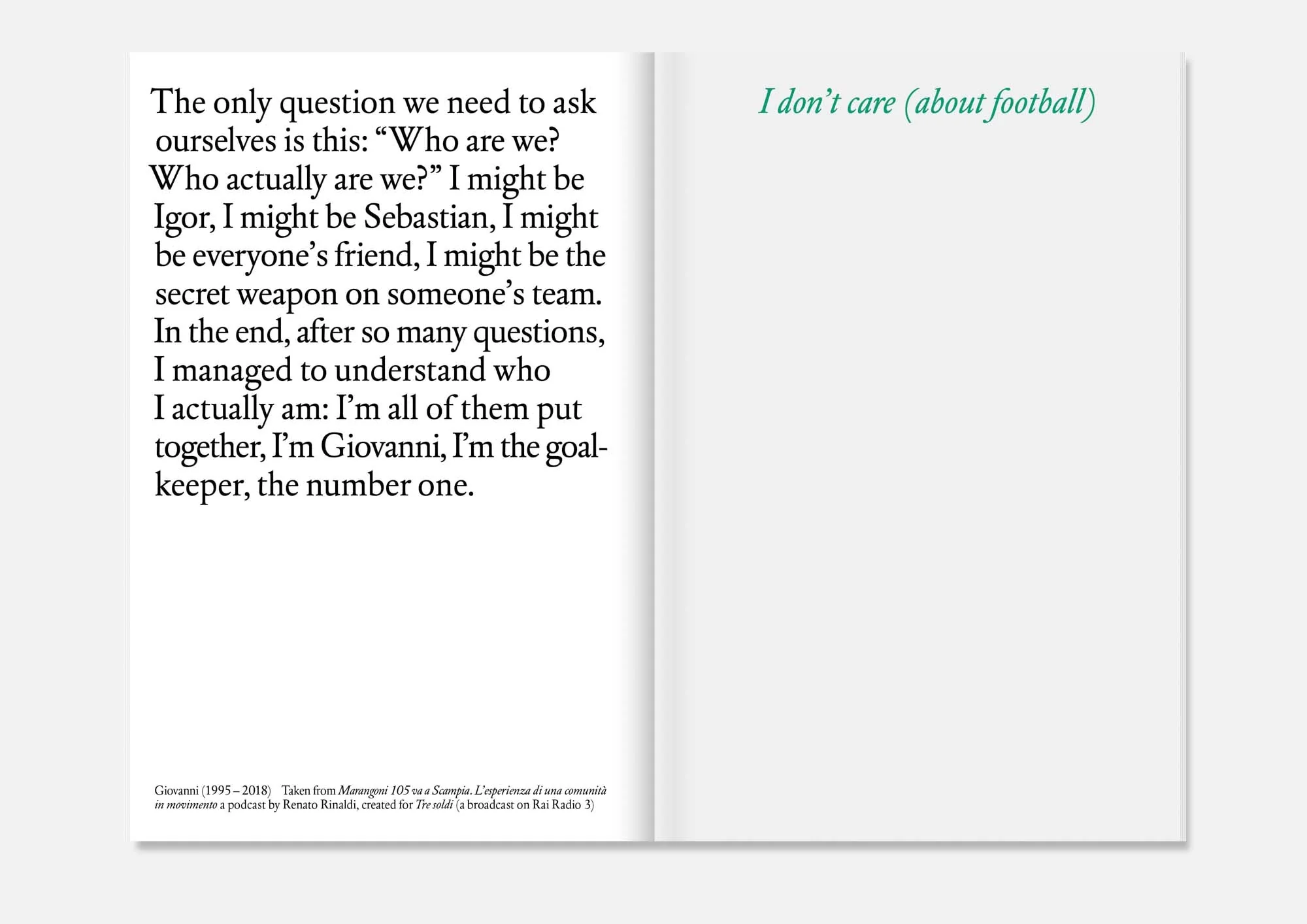 I don’t care (about football) by Giulia Iacolutti - Image 7