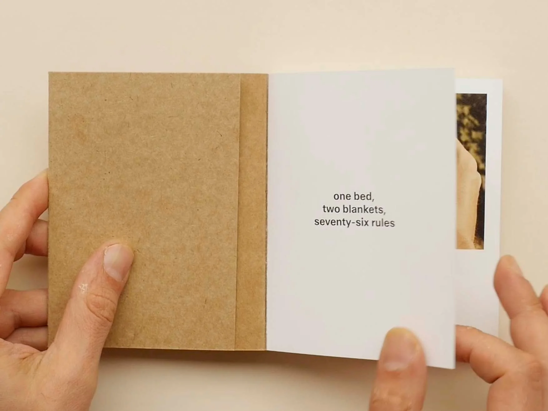 One bed, two blankets, seventy-six rules by Sabine Hess & Nicolas Polli - Image 2