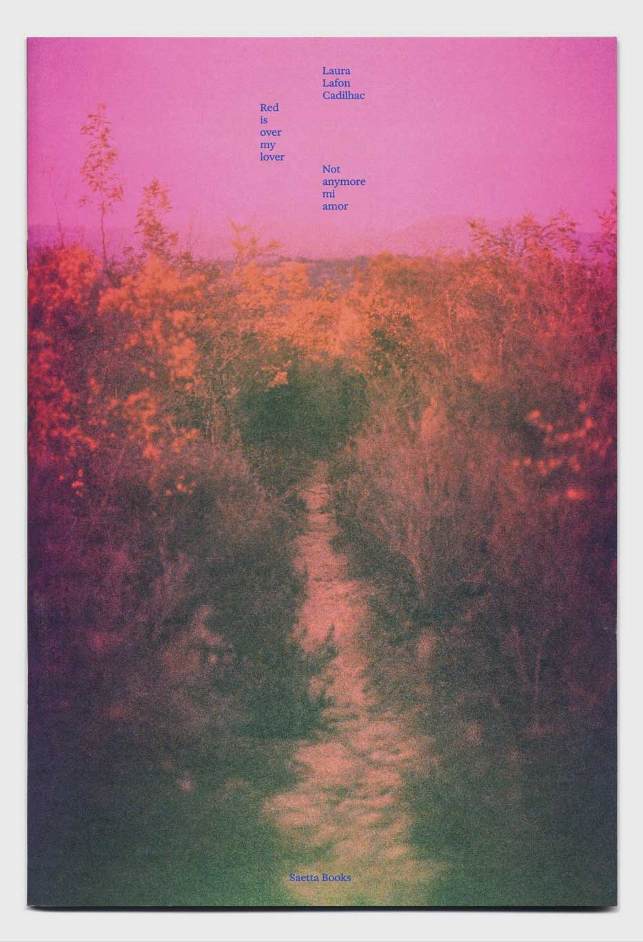 Red is over my lover. Not anymore mi amor by Laura Lafon Cadilhac
